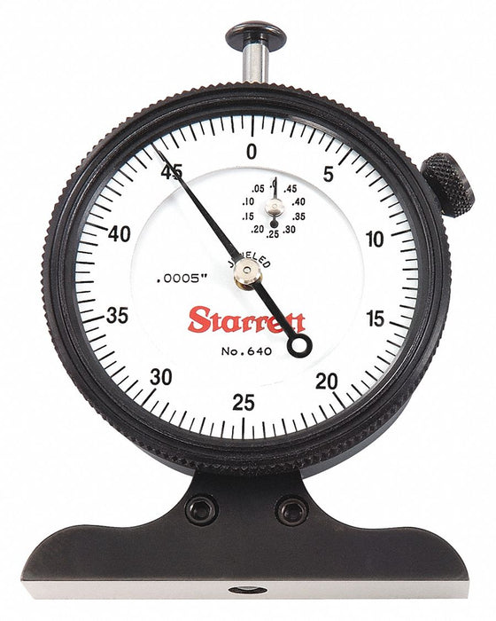 Dial Depth Gage 0 to 1/2 Range