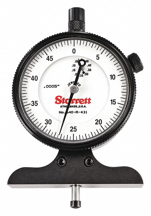 Dial Depth Gage 0 to 1/2 Range