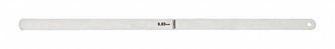 Feeler Gauge Steel 0.03mm Thick