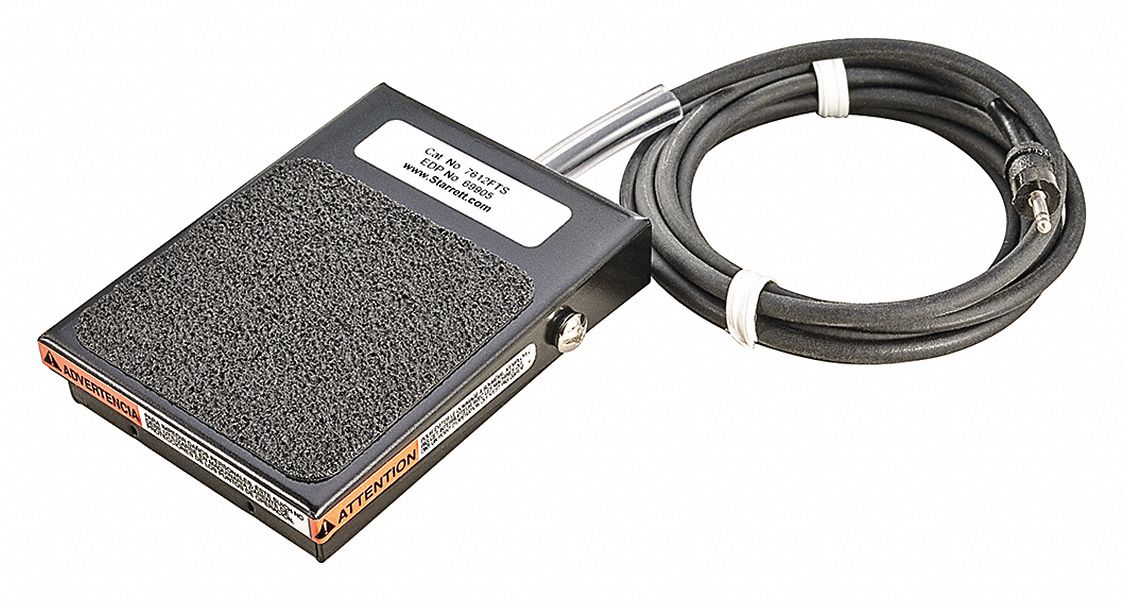 Industrial Foot Switch w/6 ft Cable
