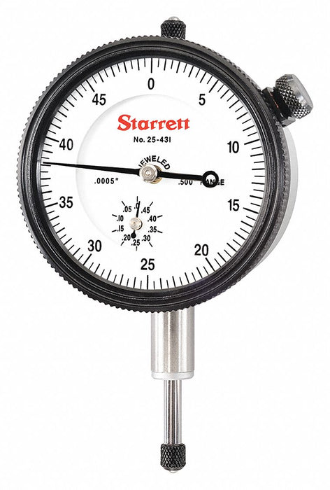 Dial Indicator AGD 2 Range 0 to 0.500 
