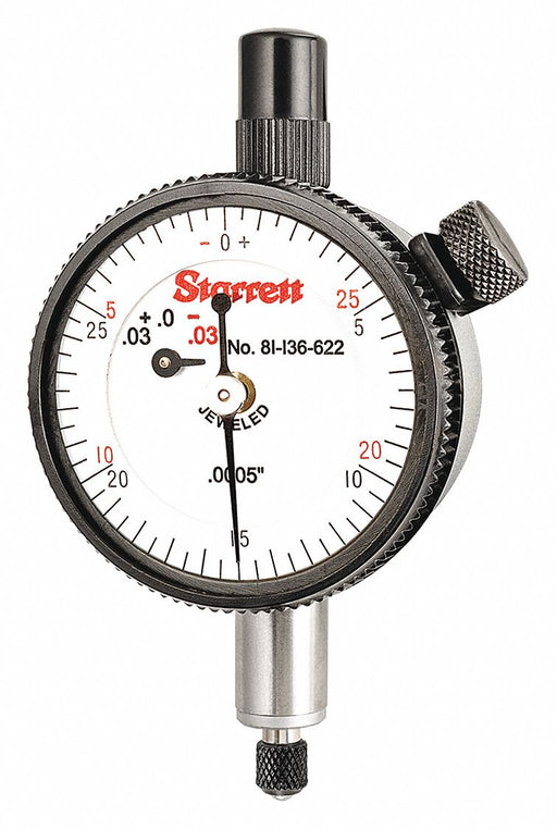 Dial Indicator AGD 1 Range 0 to 0.075 