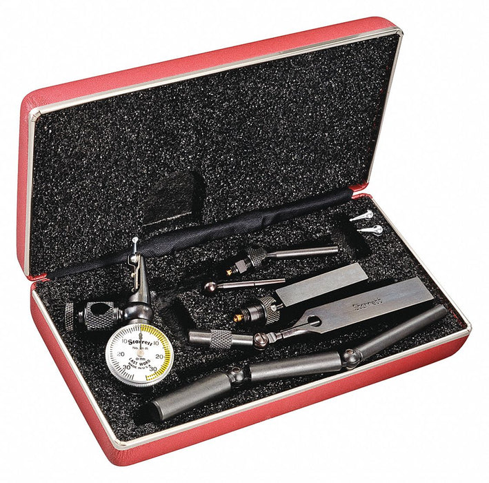 Dial Test Indicator Set Vertical Yellow