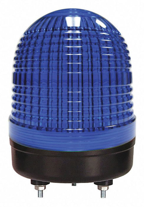 Warning Light Blue LED Stud