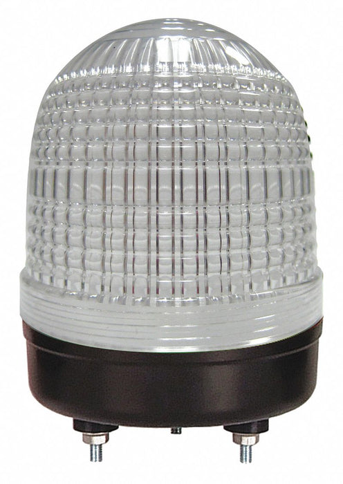 Warning Light Clear LED Stud