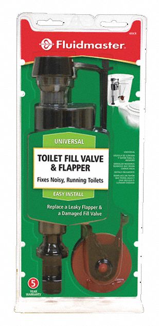 Toilet Fill Valve - Toilet Flapper Kit