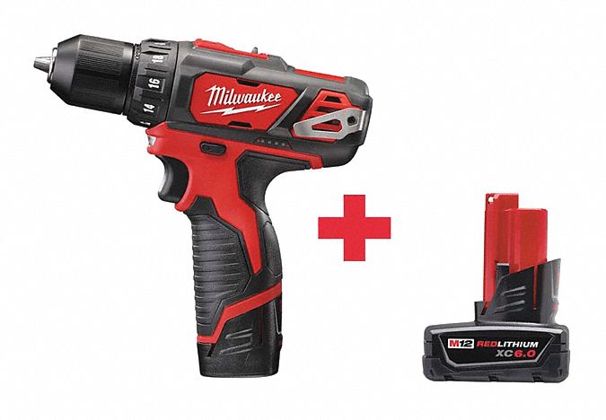 Drill Kit Cordless 1500 RPM 12V DC