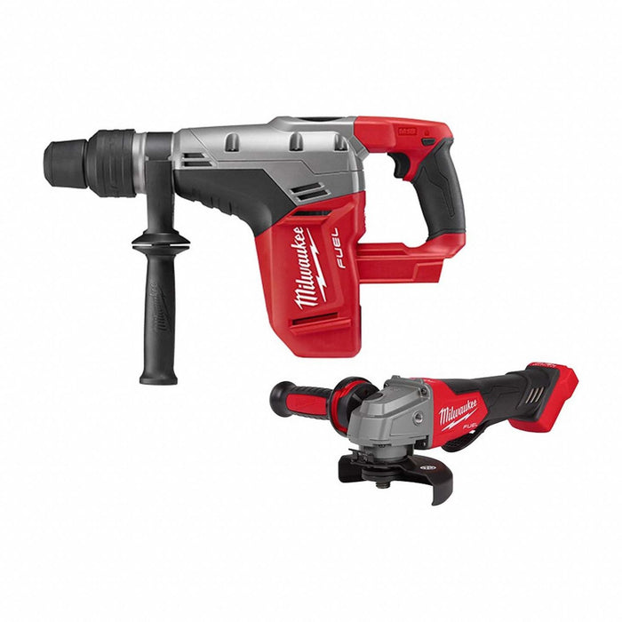 M18 FUEL Rotary Hammer + M18FUEL Grinder
