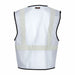 Safety Vest White Size 4XL/5XL