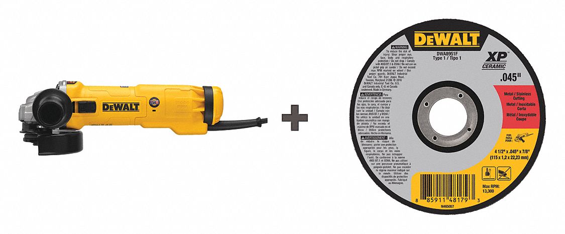 Angle Grinder Bare Tool 11000 Load RPM