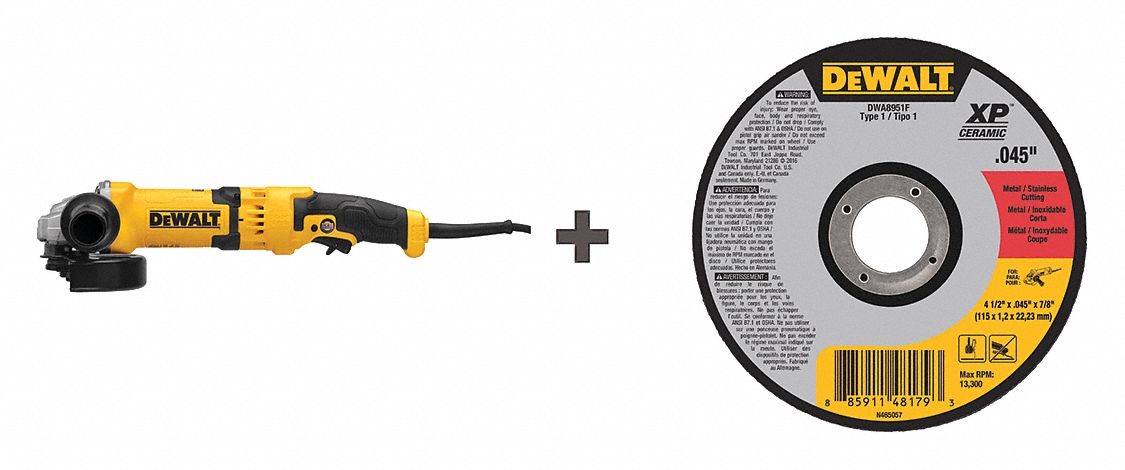 Angle Grinder Bare Tool 9000 Load RPM