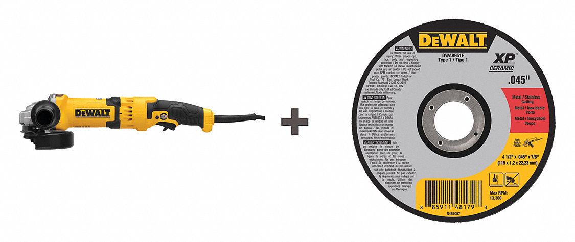 Angle Grinder Bare Tool 9000 Load RPM