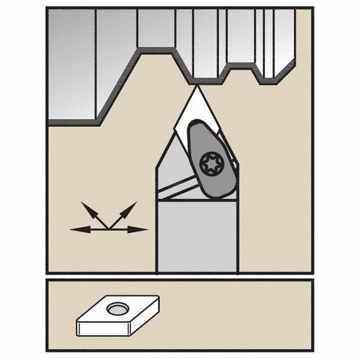 Toolholder ISO D-Style Clamping