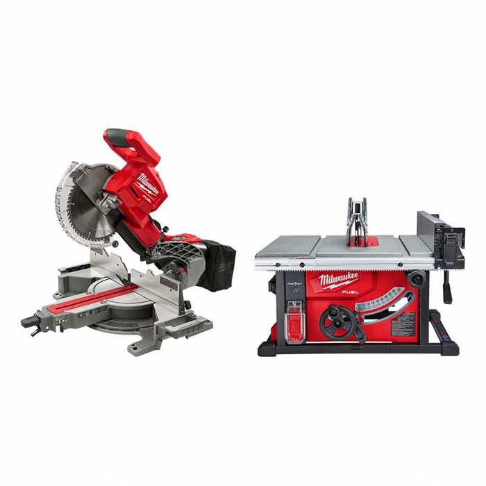 M18 FUEL Miter Saw + M18 FUEL Table Saw