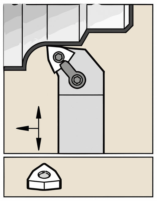 Indexable Toolholder MWLN 