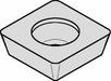 Square Milling Insert 9.53mm Carbide