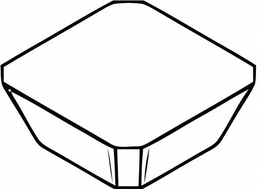 Square Milling Insert 15.88mm Carbide