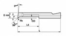 Boring Bar 20.95mm Carbide