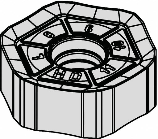 Hex Milling Insert 8.50mm Carbide