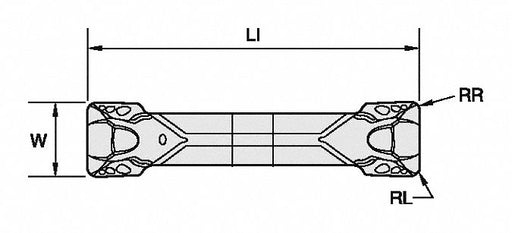 Grooving/Parting Insert WMT-U-PT Carbide