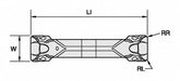Grooving/Parting Insert WMT-U-PT Carbide