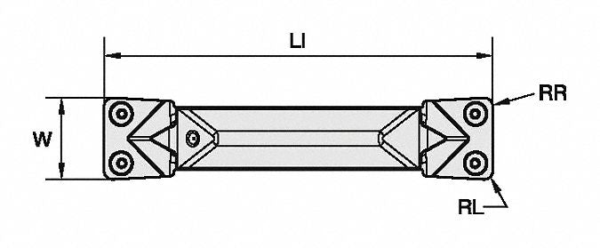 Grooving/Parting Insert WMT-U-PH Carbide