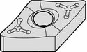Diamond Turning Insert DNMM Carbide