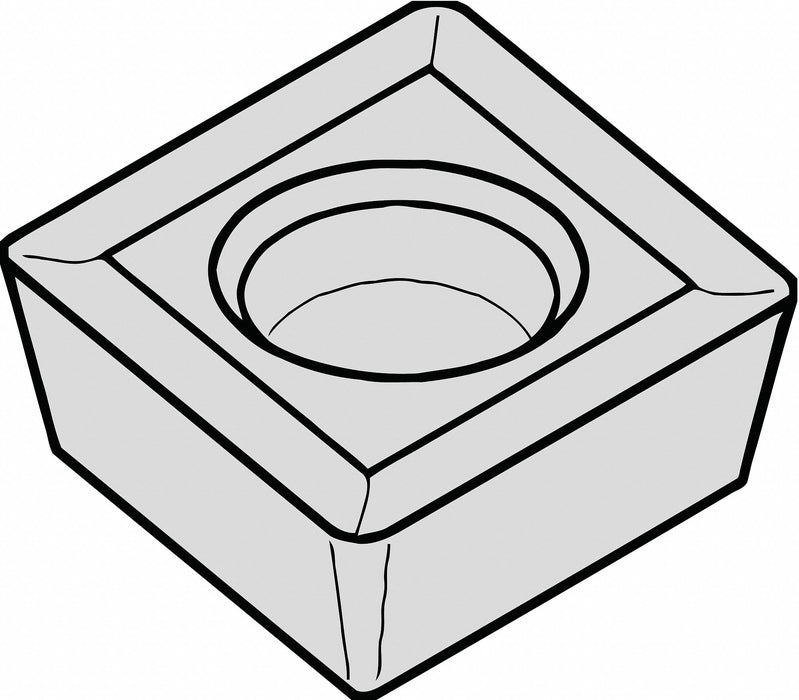 Diamond Milling Insert 8.06mm Carbide
