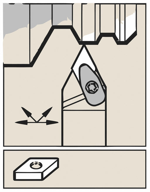 Indexable Toolholder DCLN 