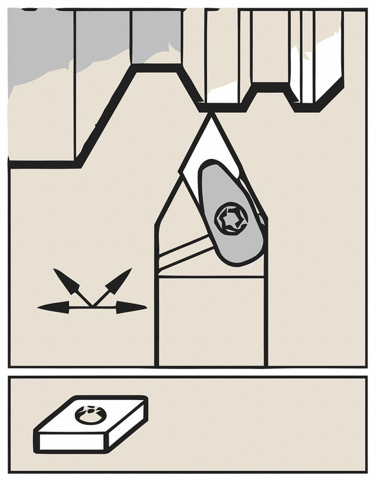 Indexable Toolholder DRGN 