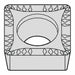 Square Turning Insert SCMT Carbide