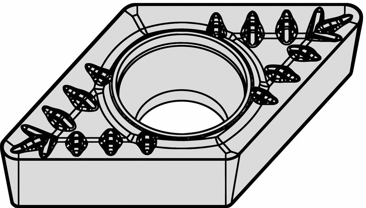 Diamond Turning Insert DCMT Cermet