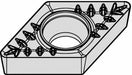 Diamond Turning Insert DCMT Cermet