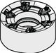 Round Milling Insert 16.00mm Carbide