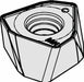 Trigon Milling Insert 120712 Carbide