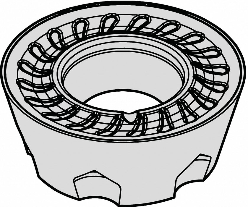 Round Milling Insert 12.00mm Carbide