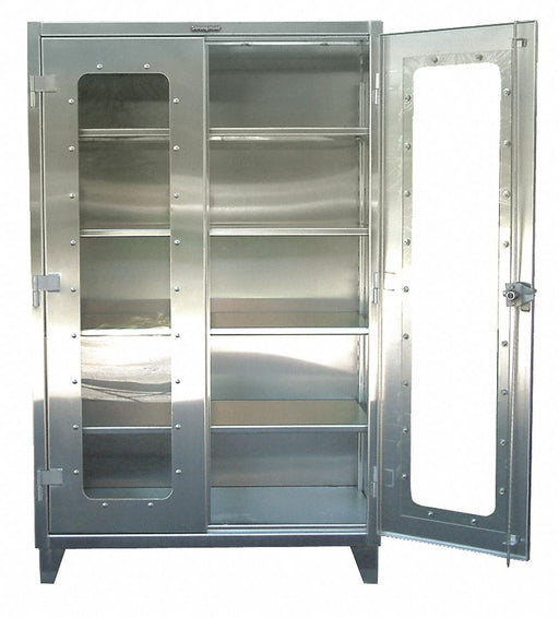 Storage Cabinet 78 x60 x24 LtGry 4Shlv