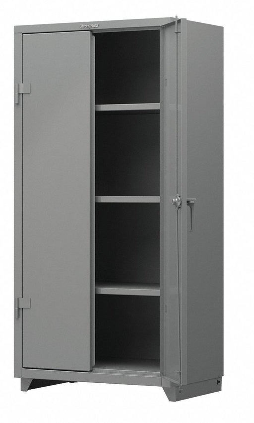 Storage Cabinet 75 x36 x24 Gray 3Shlv