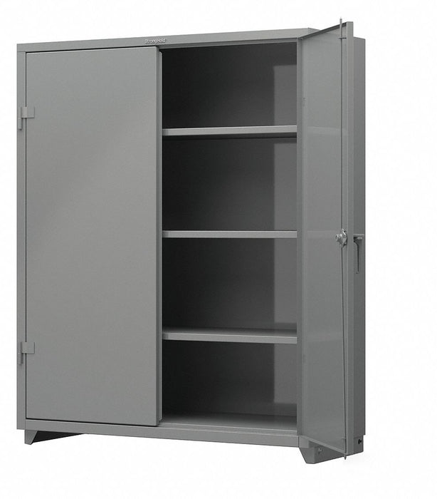 Storage Cabinet 75 x60 x24 Gray 3Shlv