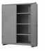 Storage Cabinet 75 x60 x24 Gray 3Shlv