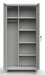 Storage Cabinet 75 x36 x24 Gray 4Shlv