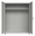 Storage Cabinet 75 x60 x24 Gray 1Shlv