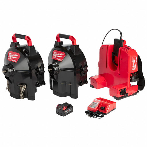 Drain Gun Kit Cordless 500 RPM
