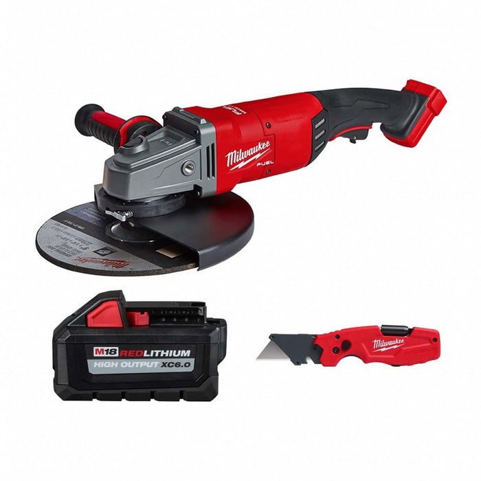 M18 Angle Grinder +XC6.0 Battery + Knife