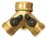 Garden Hose Shut-Off Wye Brass Hose