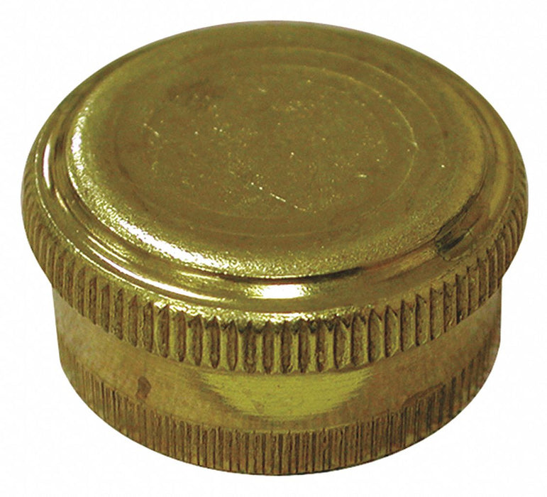 Brass Garden Hose Cap Washr No Lead 3/4 