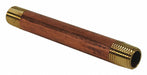 Red Brass Pipe Nippl No Lead 1/2 x5 1/2 