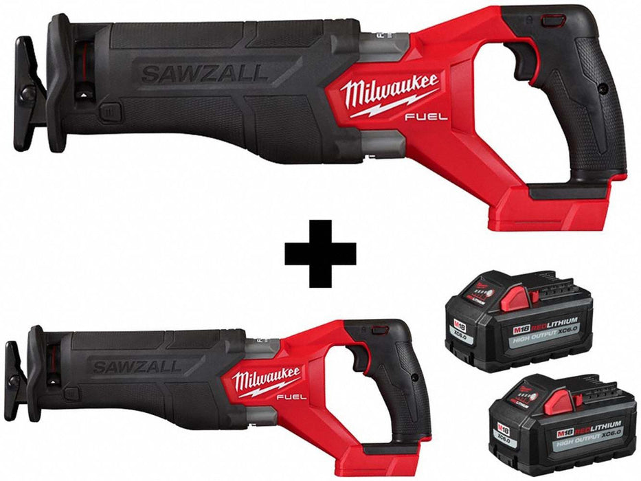 M18 SAWZALLS(2) 2PK M18 6.0 Battery