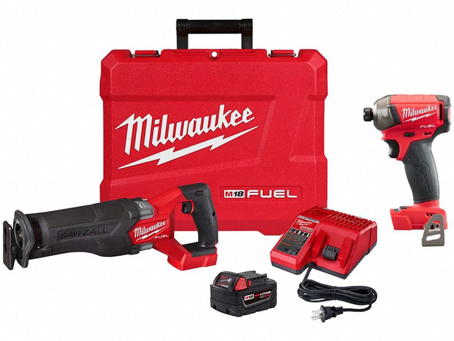 M18 FUEL SAWZALL KIT + M18 FUEL HYDR DR