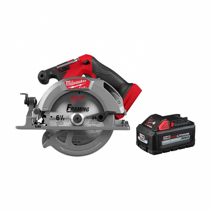 M18 FUEL Circ Saw + M18 HO XC6.0 Battery